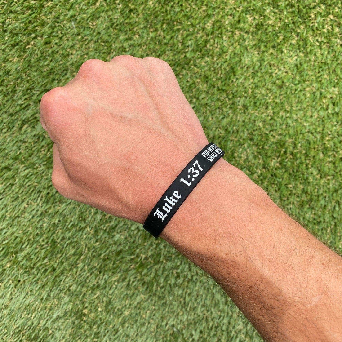 Luke 1:37 Wristband - Skoutley Outdoors LLC