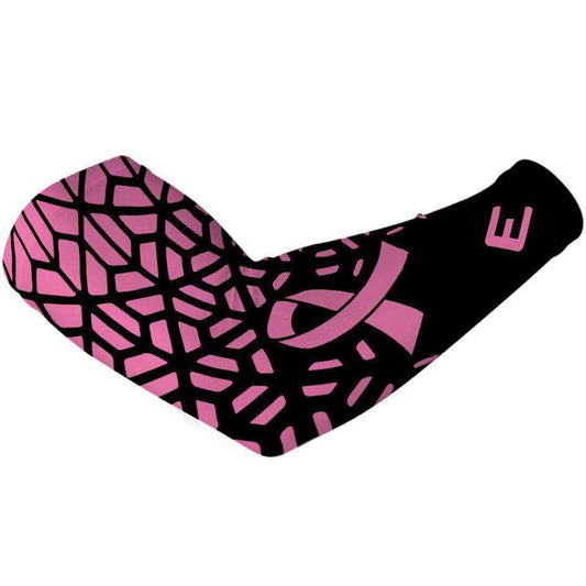 Pink Honeycomb Breast Cancer Arm Sleeve - Skoutley Outdoors LLC