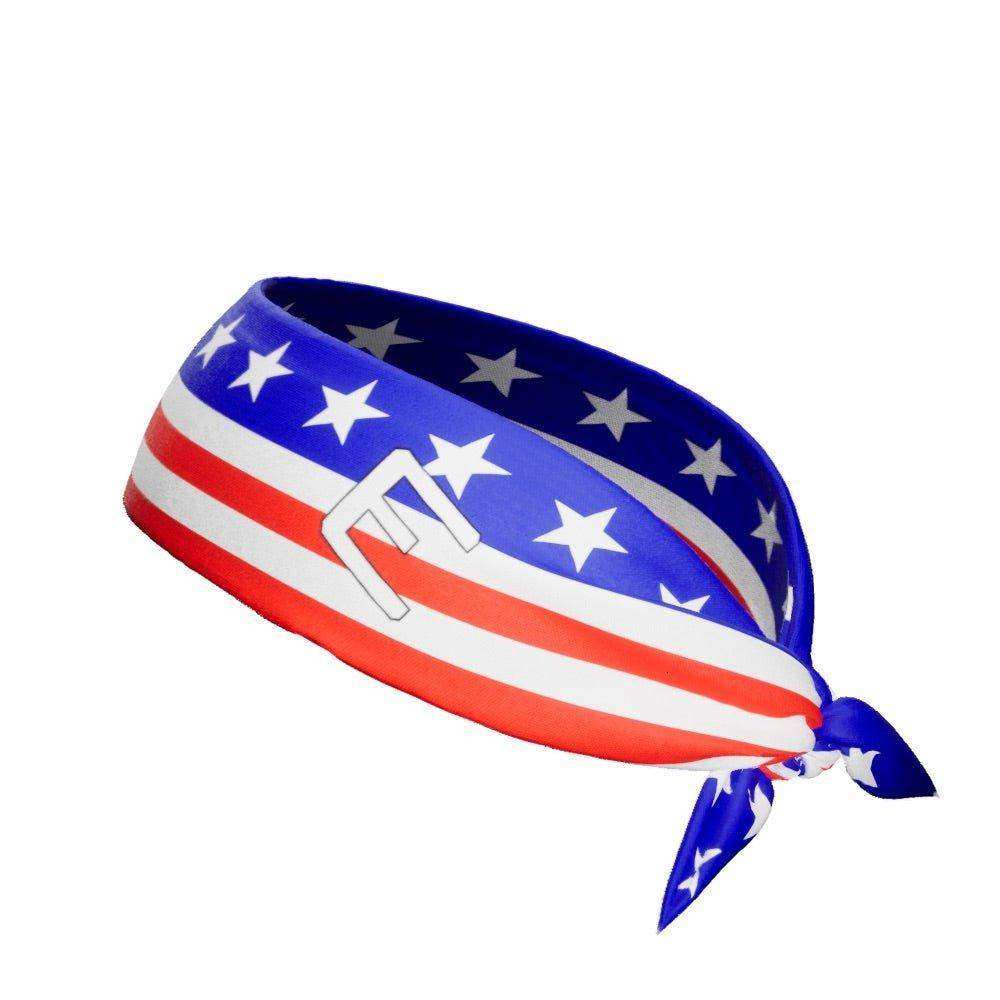 Stars & Stripes Tie Headband - Skoutley Outdoors LLC