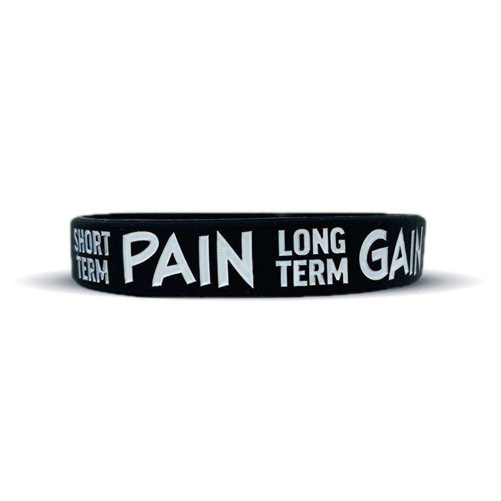 SHORT TERM PAIN LONG TERM GAIN Wristband - Skoutley Outdoors LLC