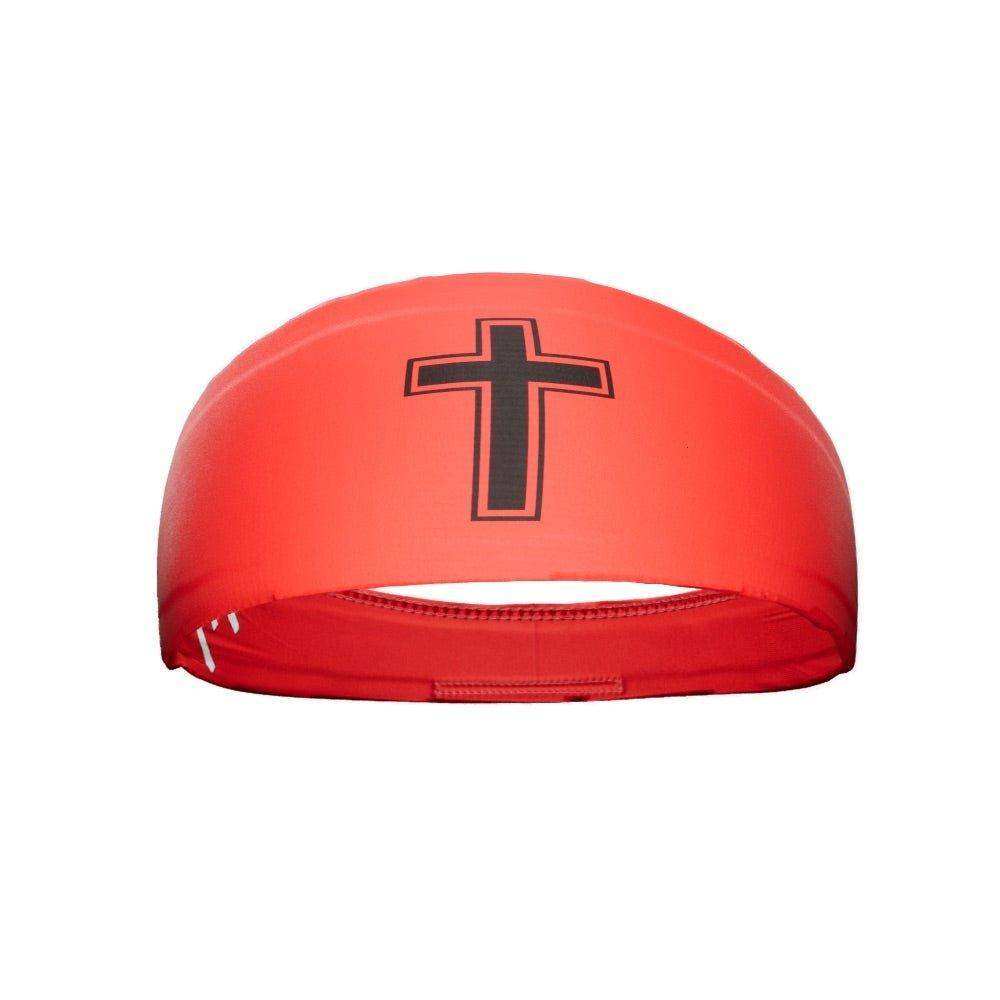 Faith Cross Red Headband - Skoutley Outdoors LLC