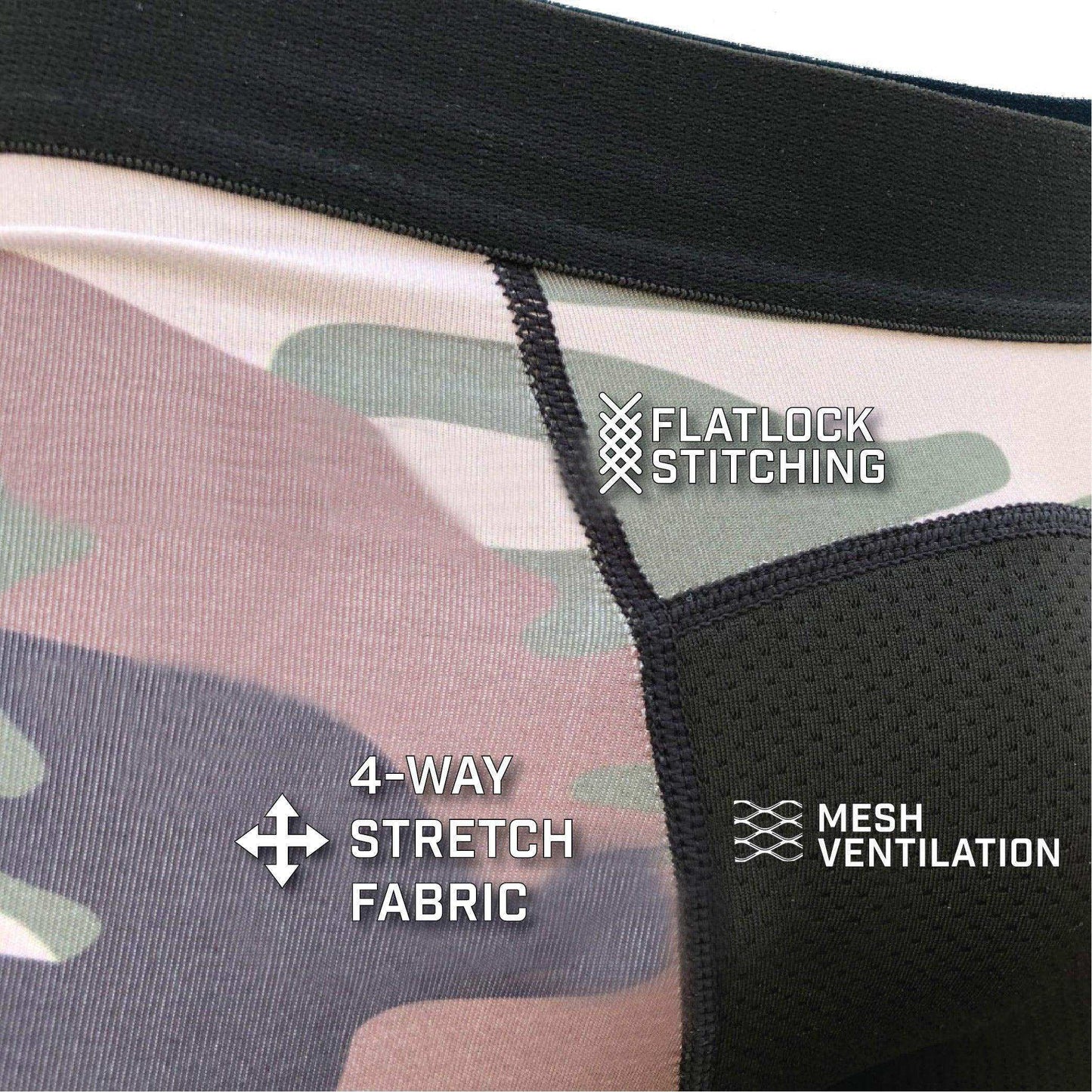 Army Camo Compression Tights - Skoutley Outdoors LLC