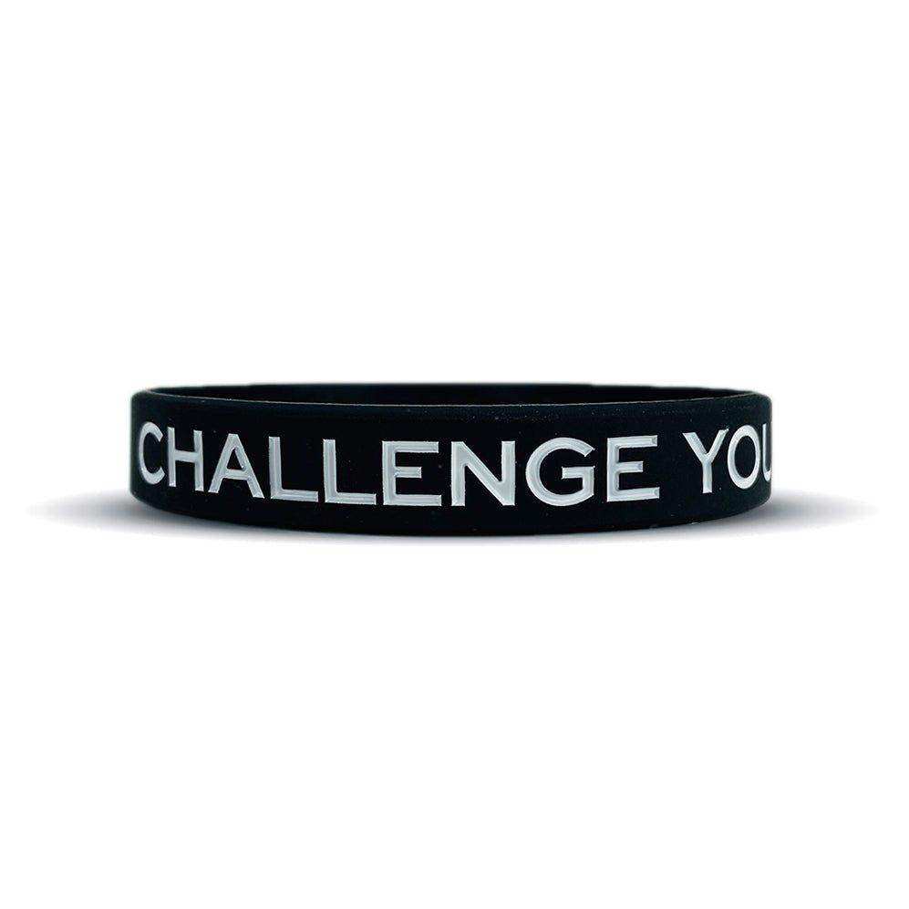 CHALLENGE YOUR LIMITS Wristband - Skoutley Outdoors LLC