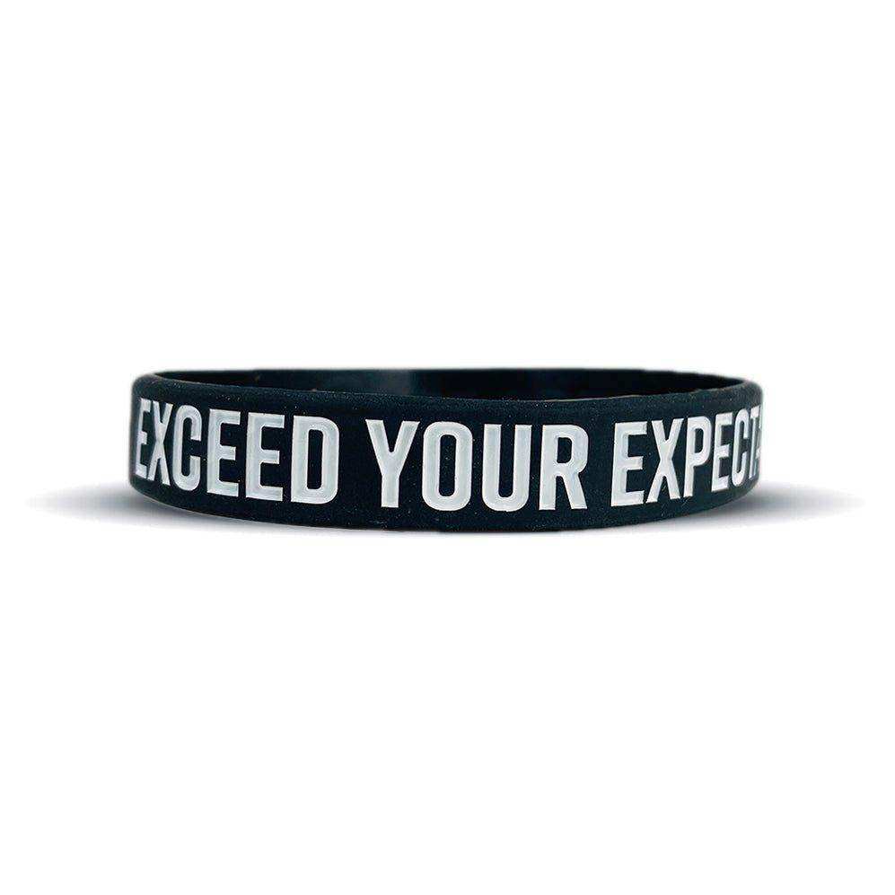 EXCEED YOUR EXPECTATIONS Wristband - Skoutley Outdoors LLC