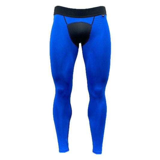 Blue Compression Tights - Skoutley Outdoors LLC