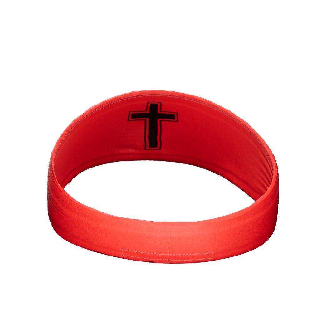 Faith Cross Red Headband - Skoutley Outdoors LLC