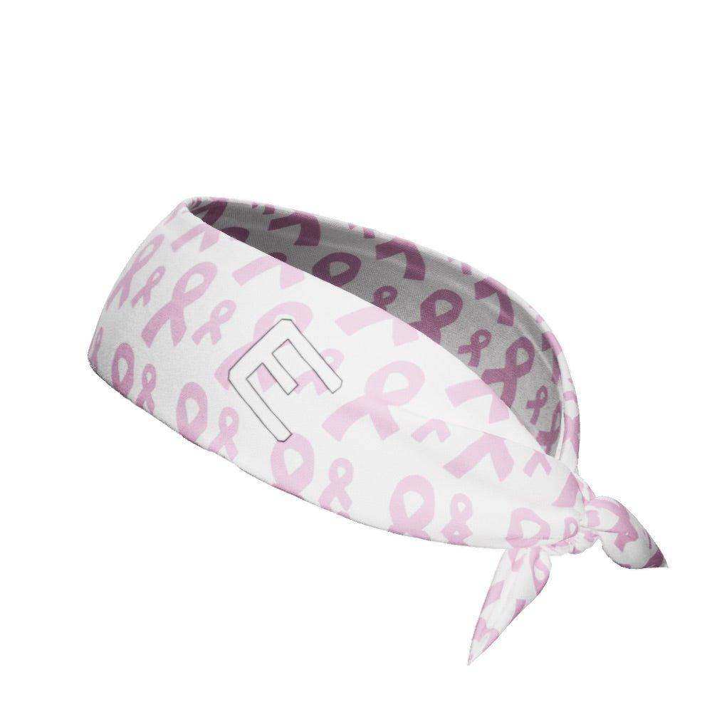 Breast Cancer Ribbons Tie Headband - Skoutley Outdoors LLC