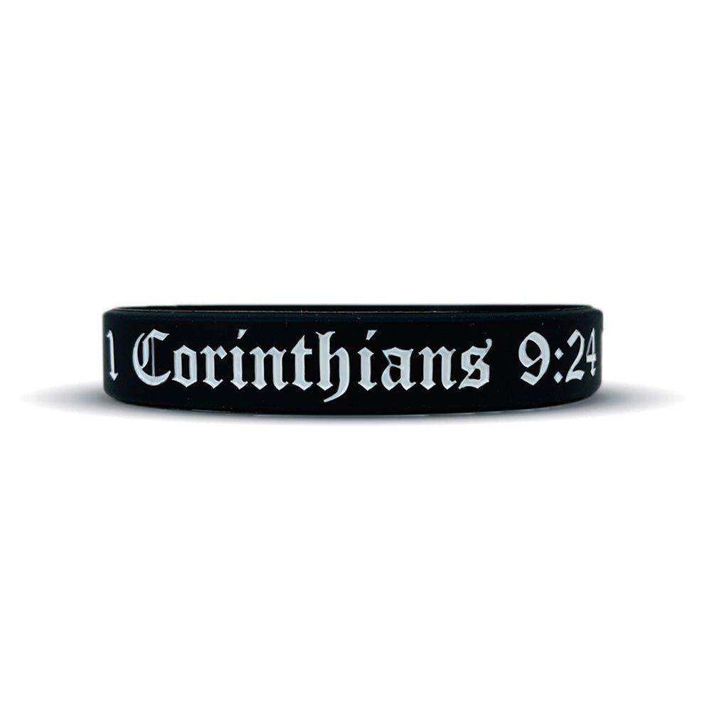 1 Corinthians 9:24 Wristband - Skoutley Outdoors LLC