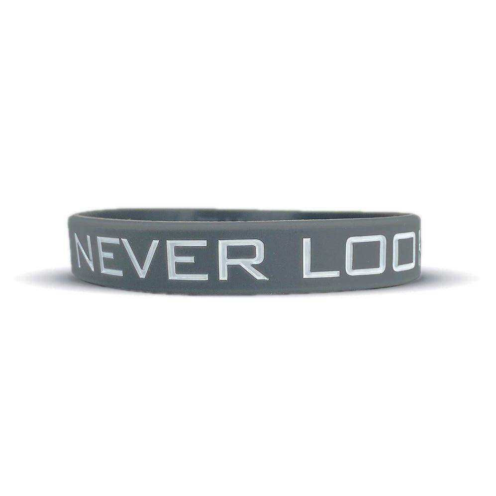 NEVER LOOK BACK Wristband - Skoutley Outdoors LLC