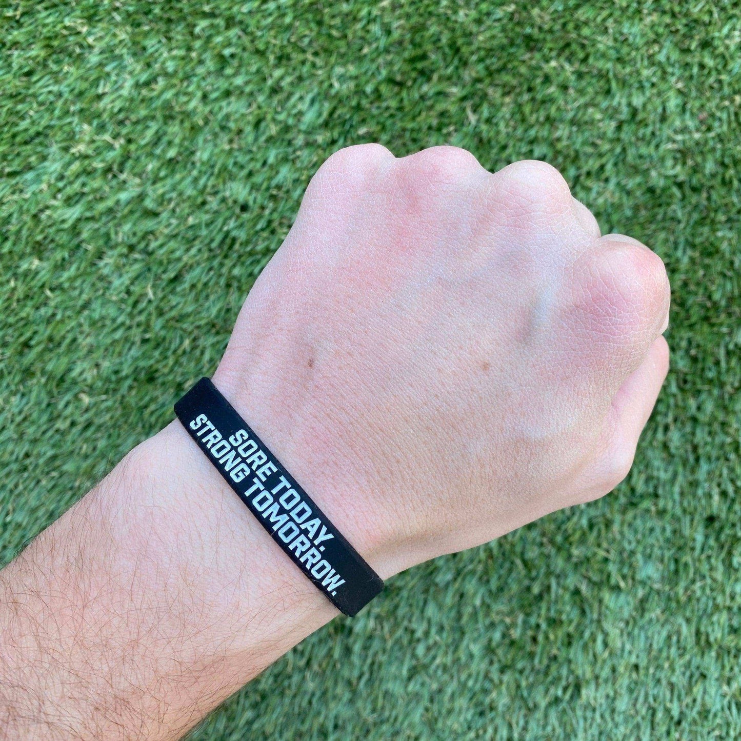 SORE TODAY. STRONG TOMORROW. Wristband - Skoutley Outdoors LLC