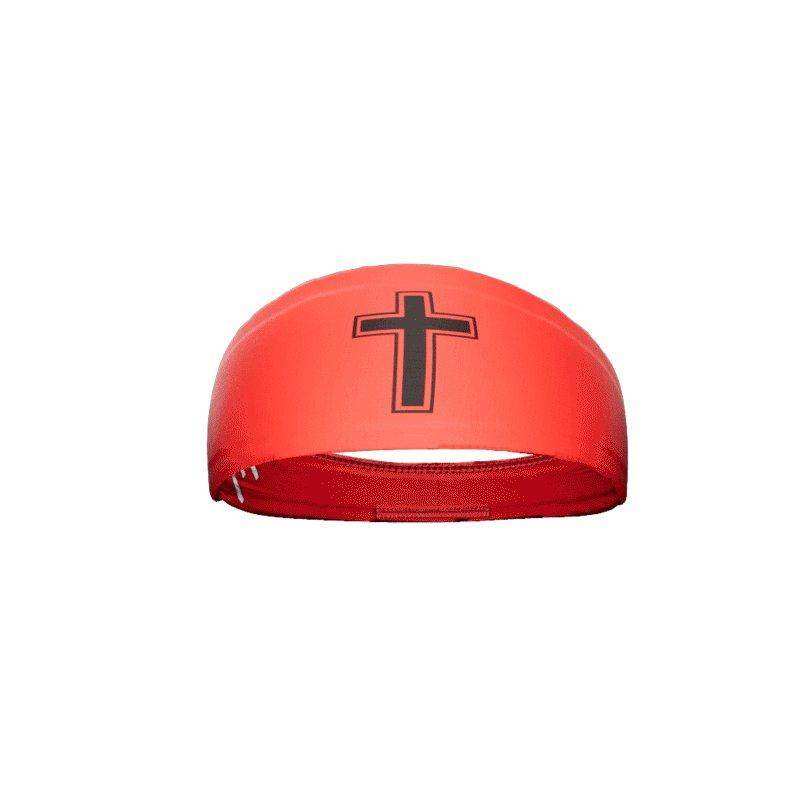 Faith Cross Red Headband - Skoutley Outdoors LLC