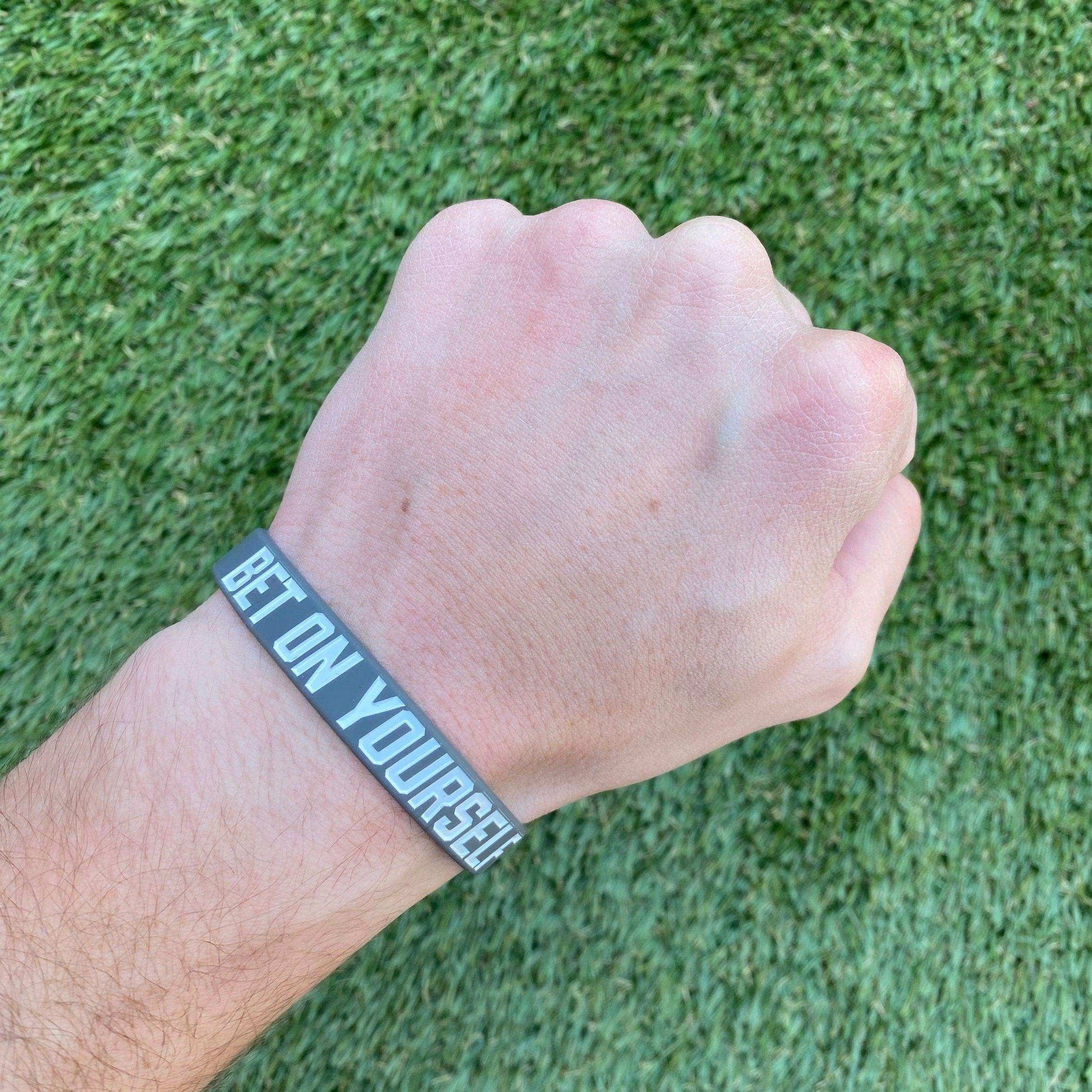 BET ON YOURSELF Wristband - Skoutley Outdoors LLC