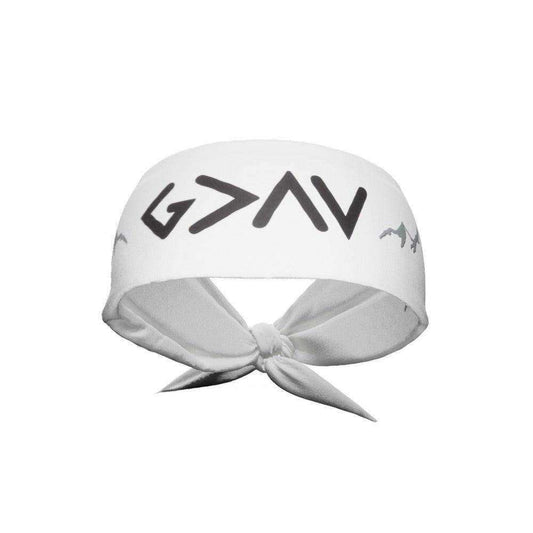 God Is Greater Than The Highs and Lows Tie Headband - Skoutley Outdoors LLC