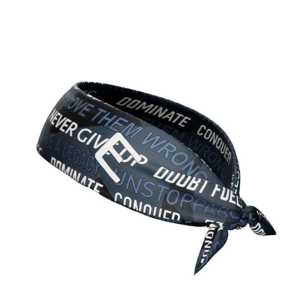 Dark Motivational Tie Headband - Skoutley Outdoors LLC