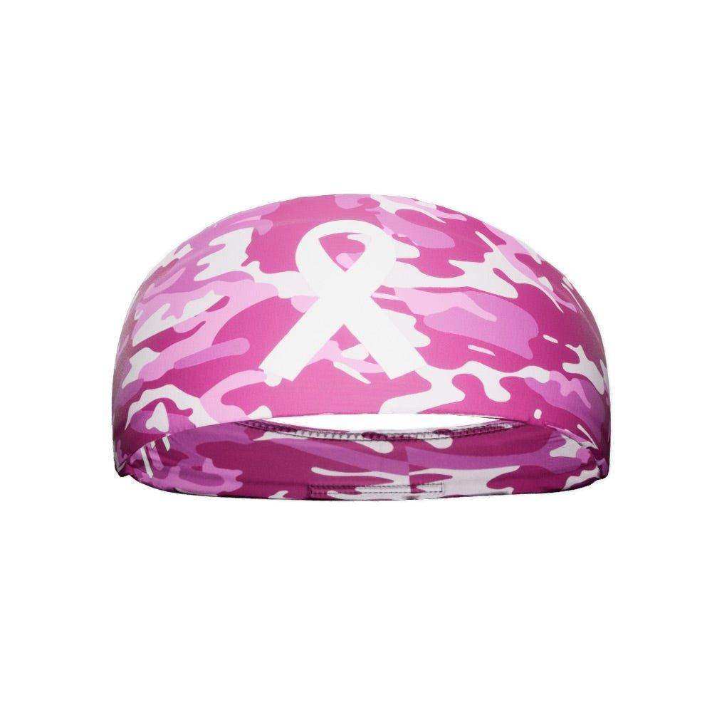 Pink Camo Breast Cancer Headband - Skoutley Outdoors LLC