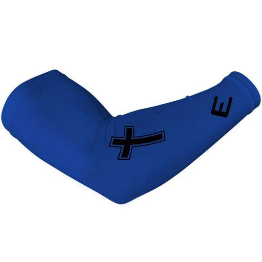 Faith Cross Blue Arm Sleeve - Skoutley Outdoors LLC