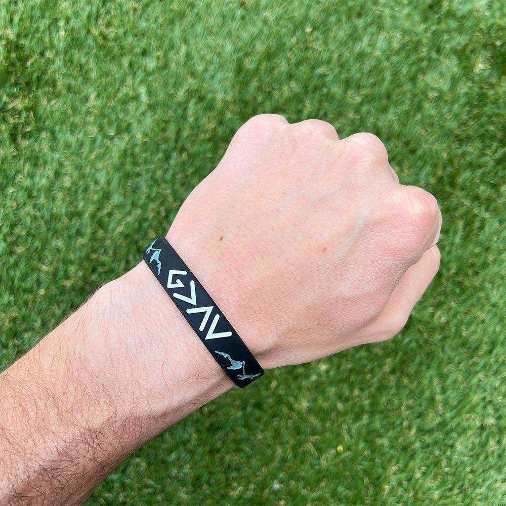 God Is Greater Than The Highs and Lows Wristband - Skoutley Outdoors LLC