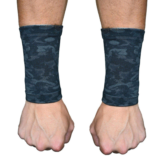 Blackout Camo Wrist Support Sleeves - Skoutley Outdoors LLC