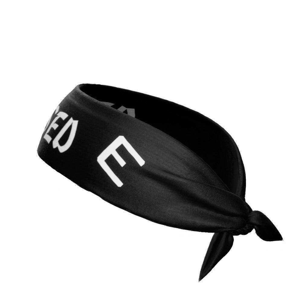 Black BLESSED Tie Headband - Skoutley Outdoors LLC