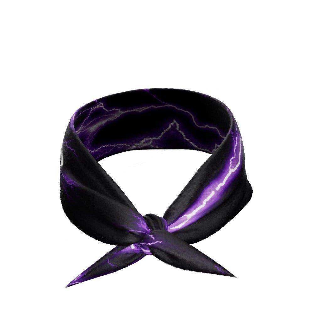 Purple Lightning Tie Headband - Skoutley Outdoors LLC