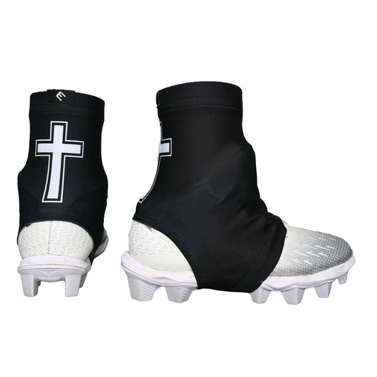 Faith Cross Black Cleat Covers - Skoutley Outdoors LLC