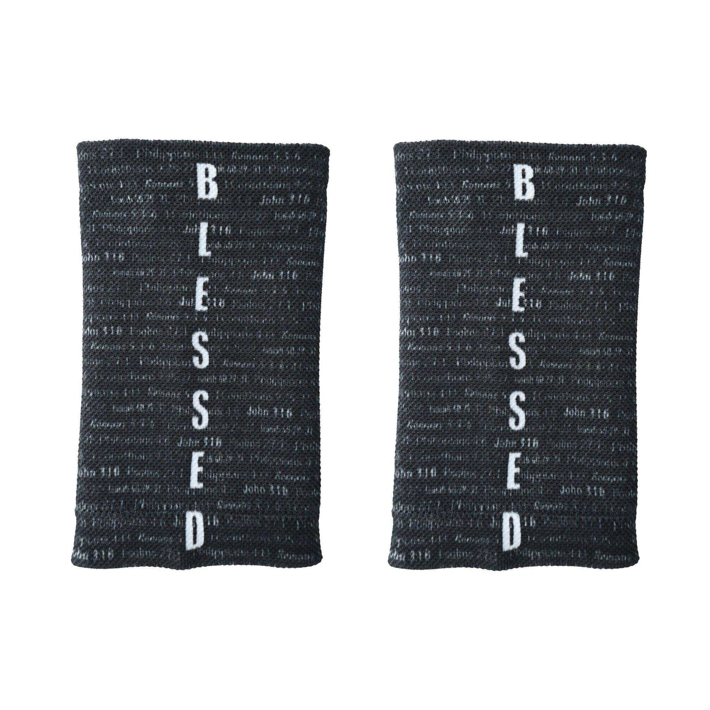 Black BLESSED Wrist Support Sleeves - Skoutley Outdoors LLC