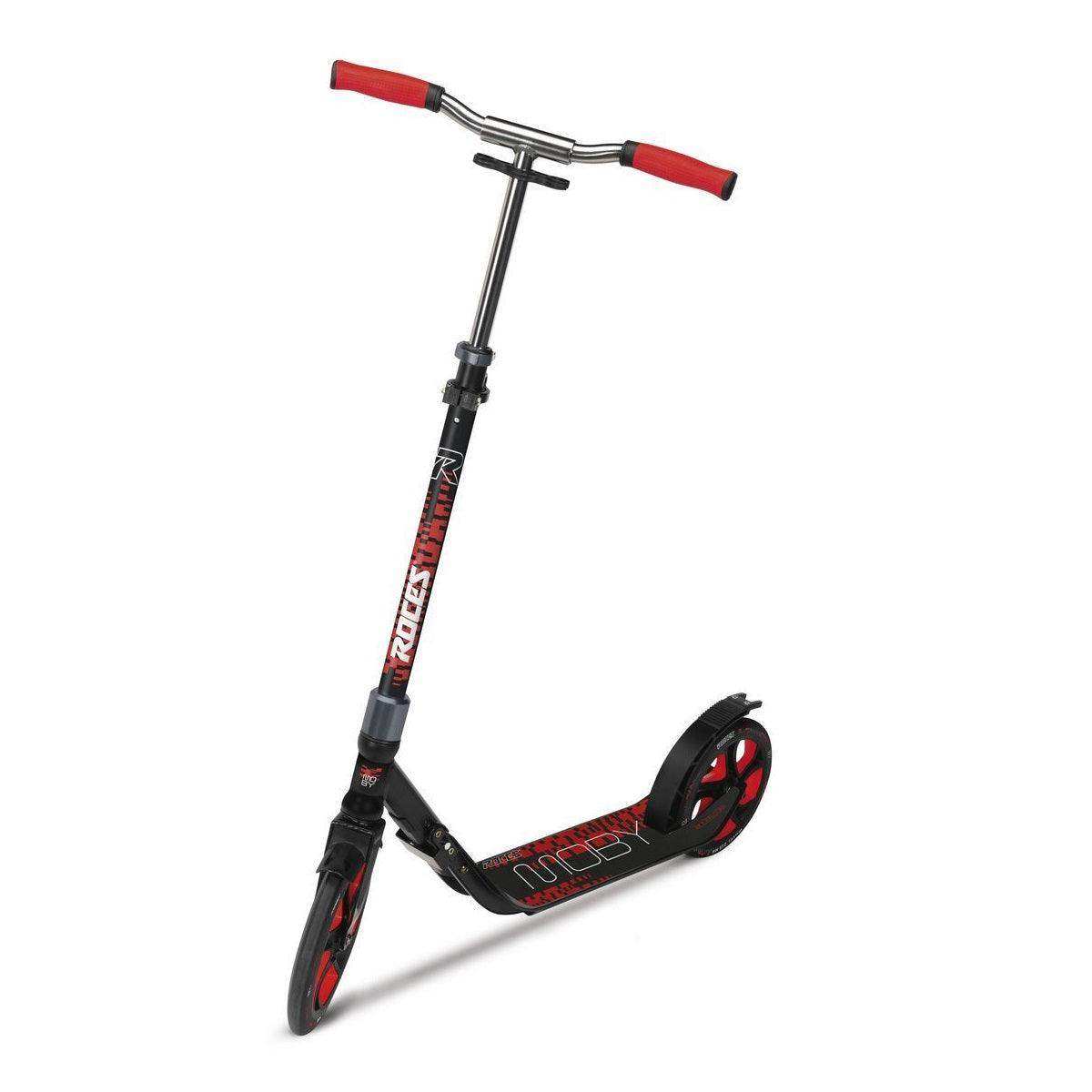 Roces Moby 250mm Complete Pro Scooter - Black/Red - Skoutley Outdoors LLC