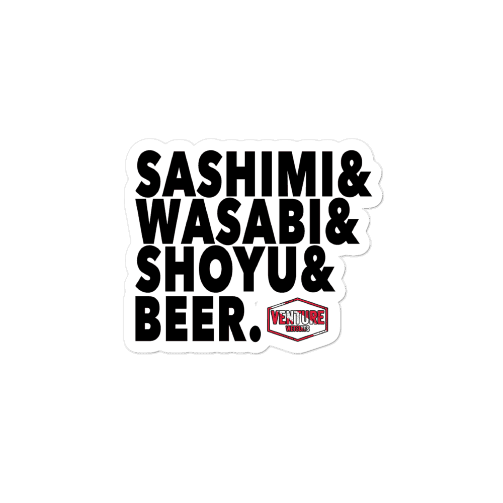 Sashimi Sticker - Skoutley Outdoors LLC