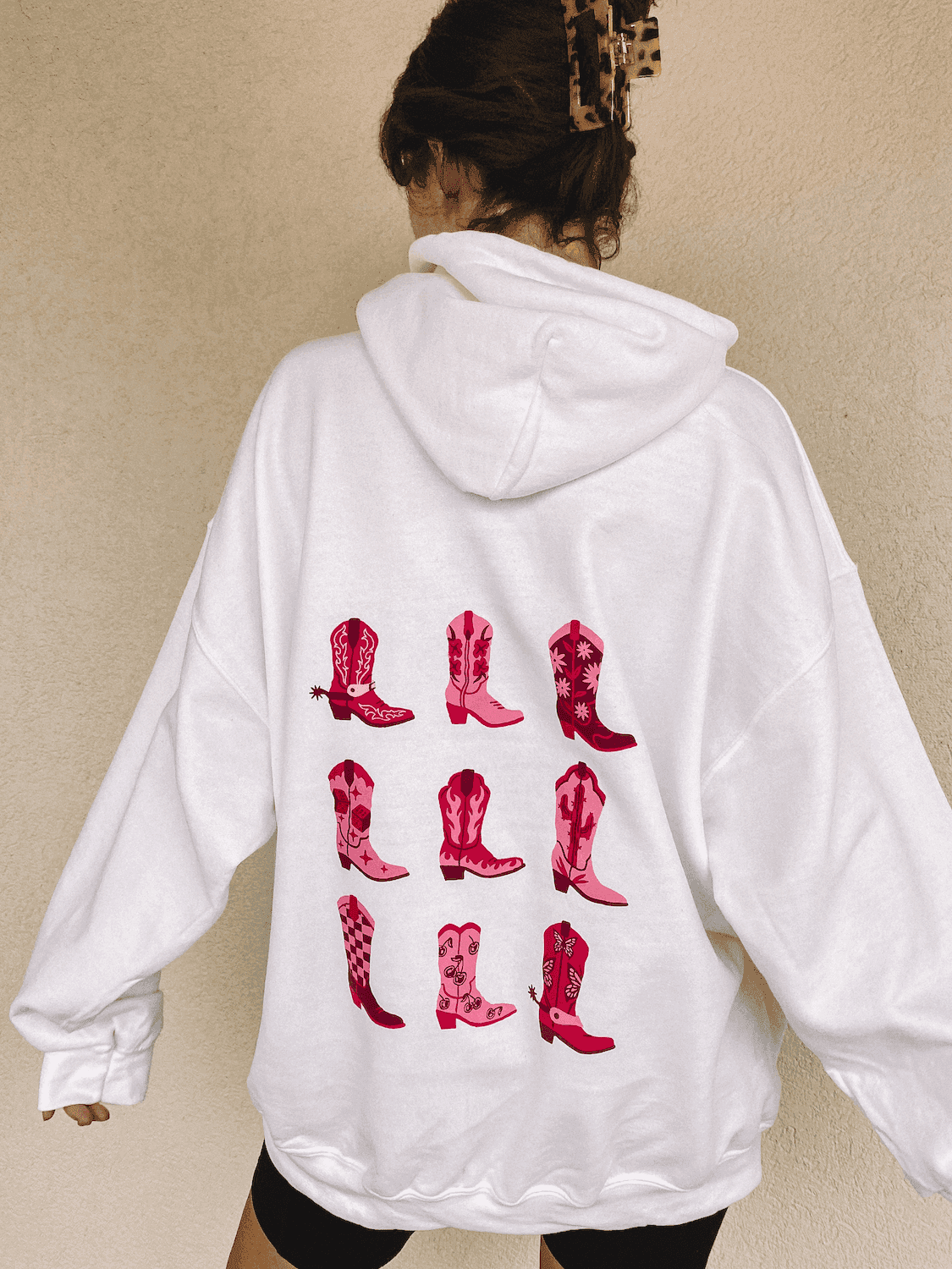 These Pink Boots Hoodie - Adult - Skoutley Outdoors LLC