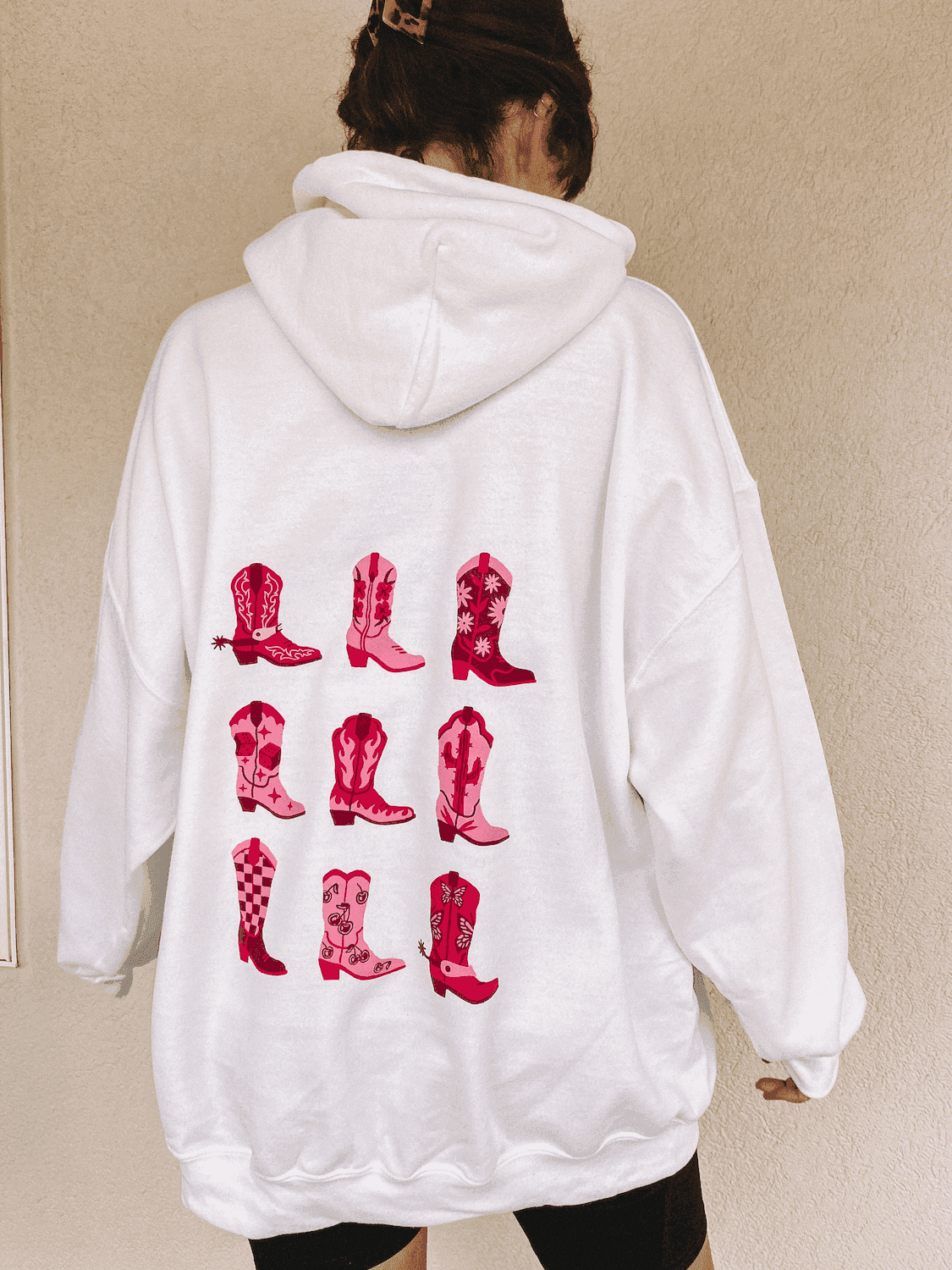 These Pink Boots Hoodie - Adult - Skoutley Outdoors LLC