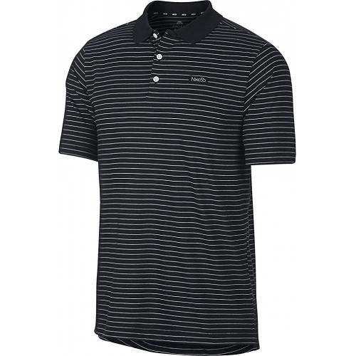 Nike SB Dri-Fit Polo Shirt - Black/White Stripe - Skoutley Outdoors LLC