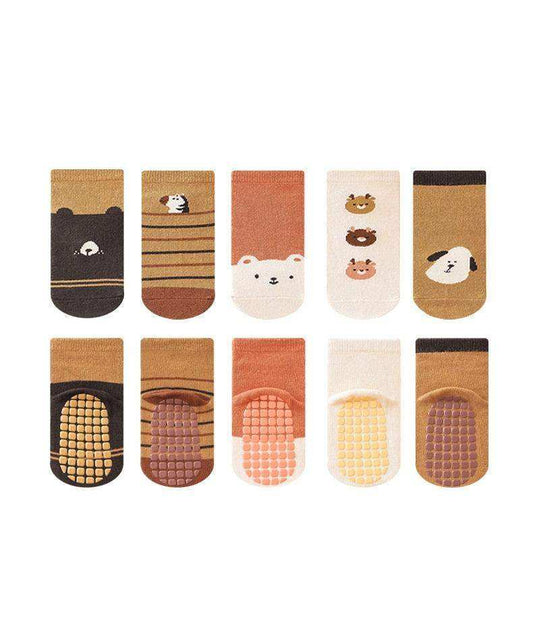 Baby Unisex Breathable Comfy Cartoon Socks Non-Slip - Skoutley Outdoors LLC