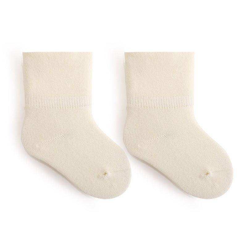 Baby Unisex Solid Color Breathable Mid-Calf Socks - Skoutley Outdoors LLC