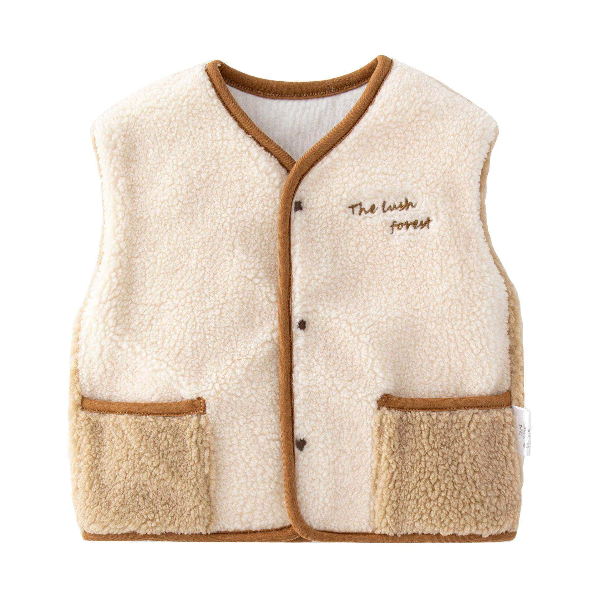 Baby Autumn New Style Lambswool Waistcoat - Skoutley Outdoors LLC