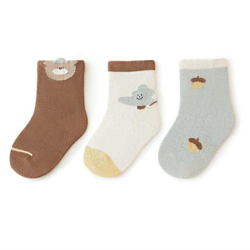 Baby Unisex Breathable Comfy Cartoon Socks Set - Skoutley Outdoors LLC