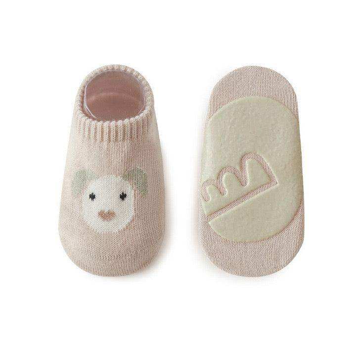 Kids Girl Embroidered Pattern Non-Slip Floor Soft Socks - Skoutley Outdoors LLC