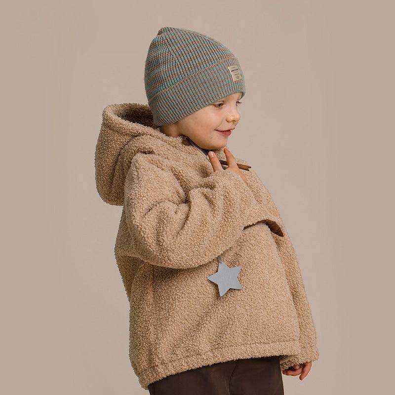 Kids Teddy Pattern Winter Hoodie Coat - Skoutley Outdoors LLC