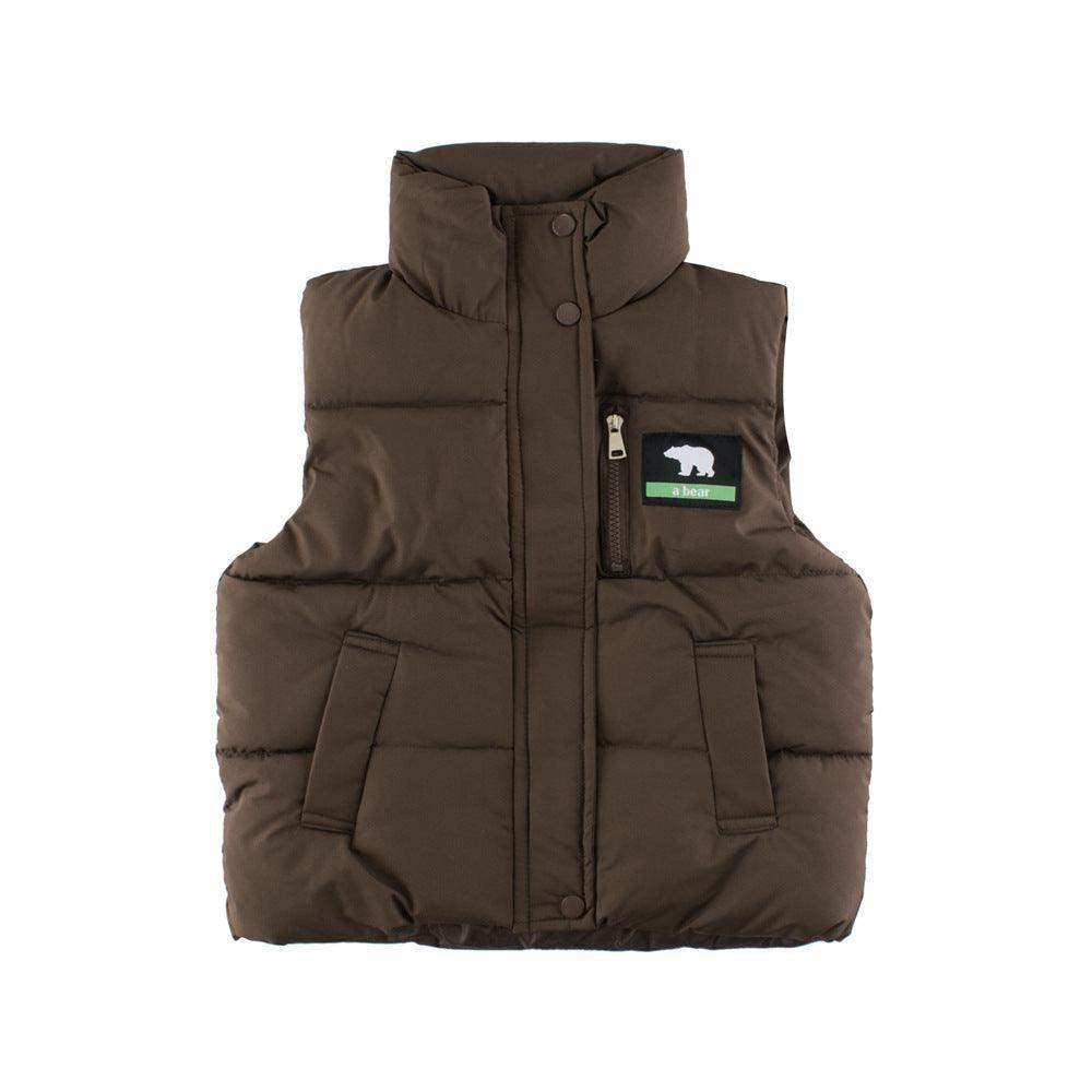 Style Kids’ Unisex Outerwear: Sleeveless Single Breasted Coat for Children - Skoutley Outdoors LLC