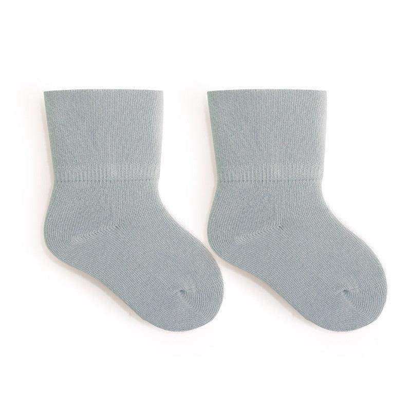 Baby Unisex Solid Color Breathable Mid-Calf Socks - Skoutley Outdoors LLC