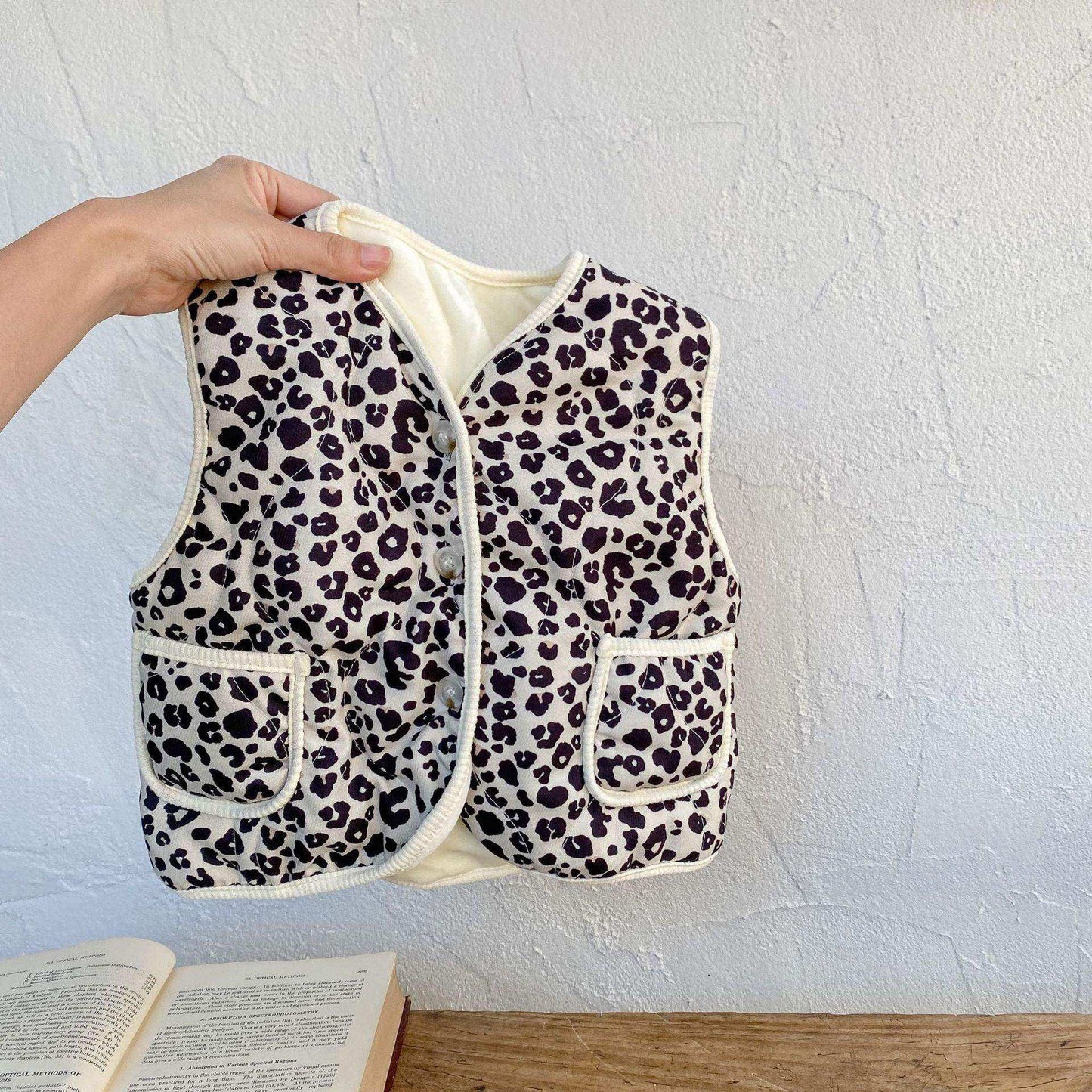 Baby Print Pattern Sleeveless Quilted Warm Vest Coat In Winter - Skoutley Outdoors LLC