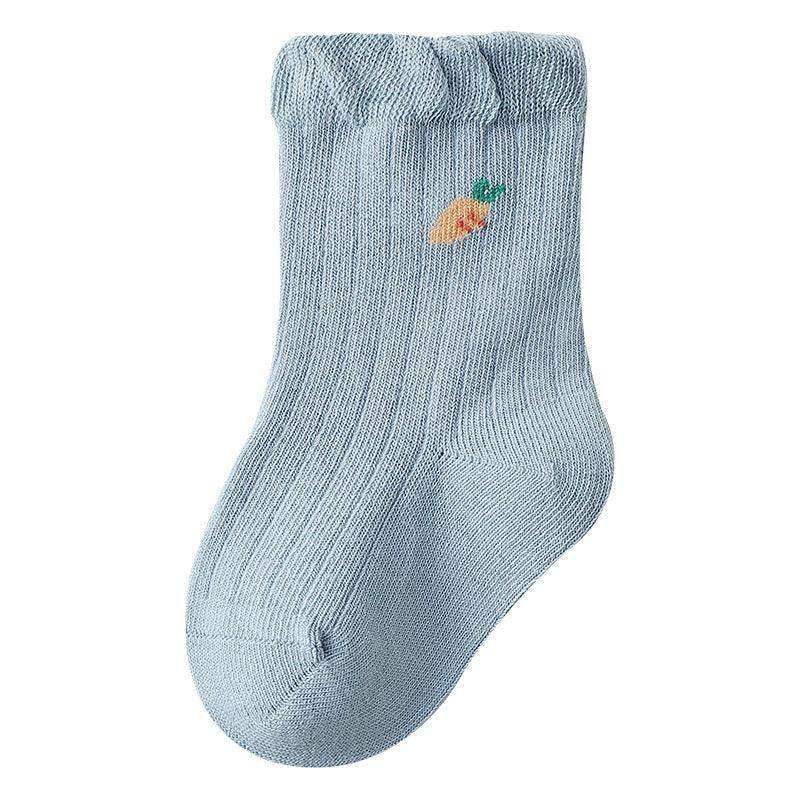 Baby Girls Frilled-Edges Breathable Mid-Calf Socks - Skoutley Outdoors LLC