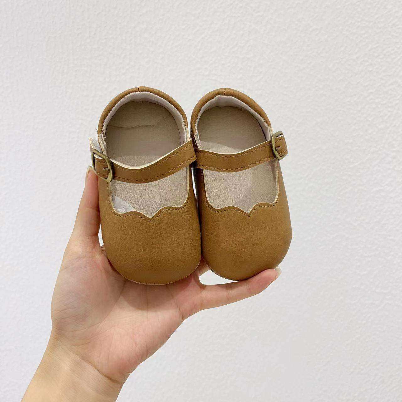 Autumn Fashion Baby Girl Solid Color Leather Toddler Shoes - Skoutley Outdoors LLC