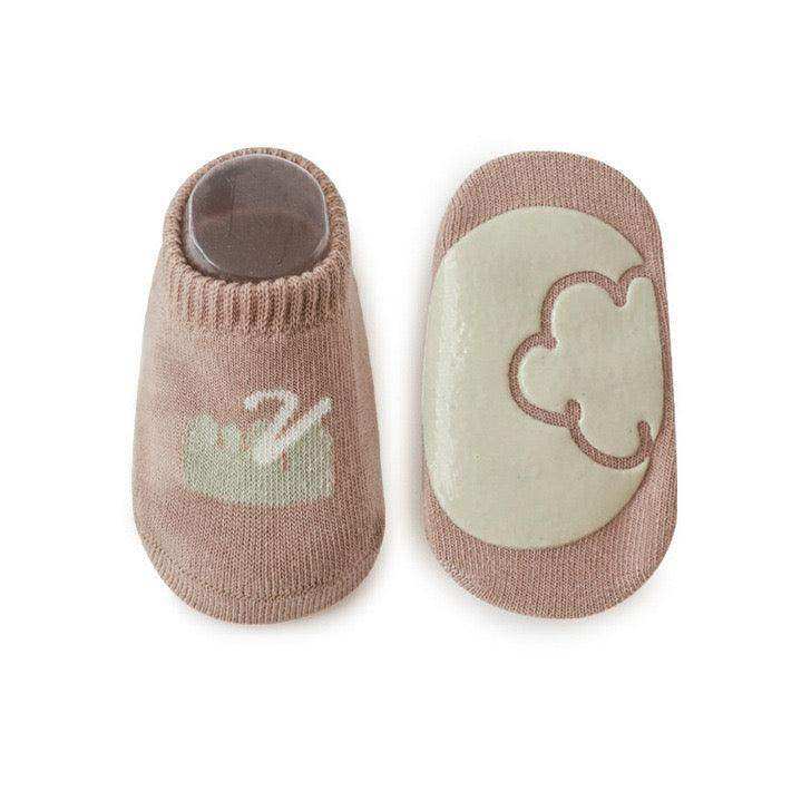 Kids Girl Embroidered Pattern Non-Slip Floor Soft Socks - Skoutley Outdoors LLC