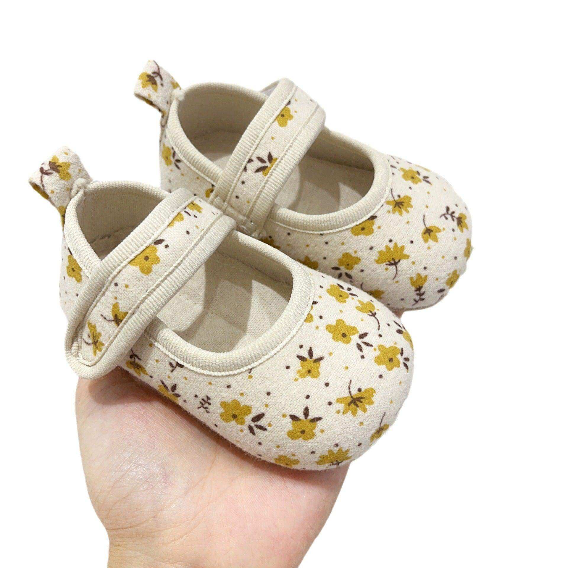 Floral Design Baby Girl Toddler Shoes - Skoutley Outdoors LLC