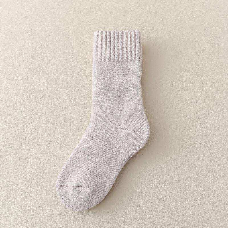 Unisex Thickened Children’s Fleece-lined Mid-Calf Socks - Skoutley Outdoors LLC