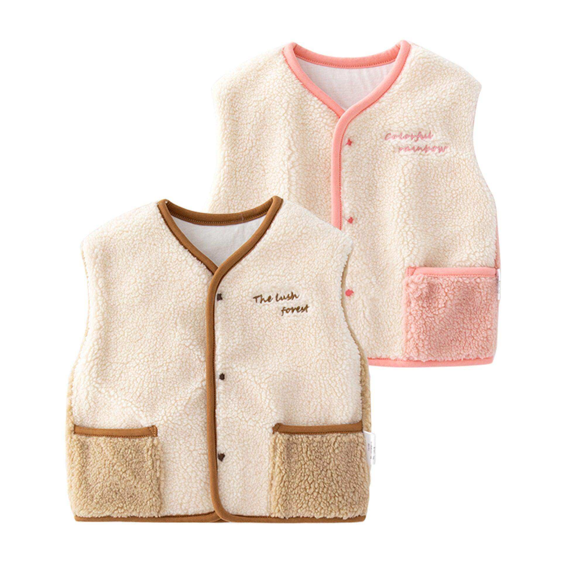 Baby Autumn New Style Lambswool Waistcoat - Skoutley Outdoors LLC