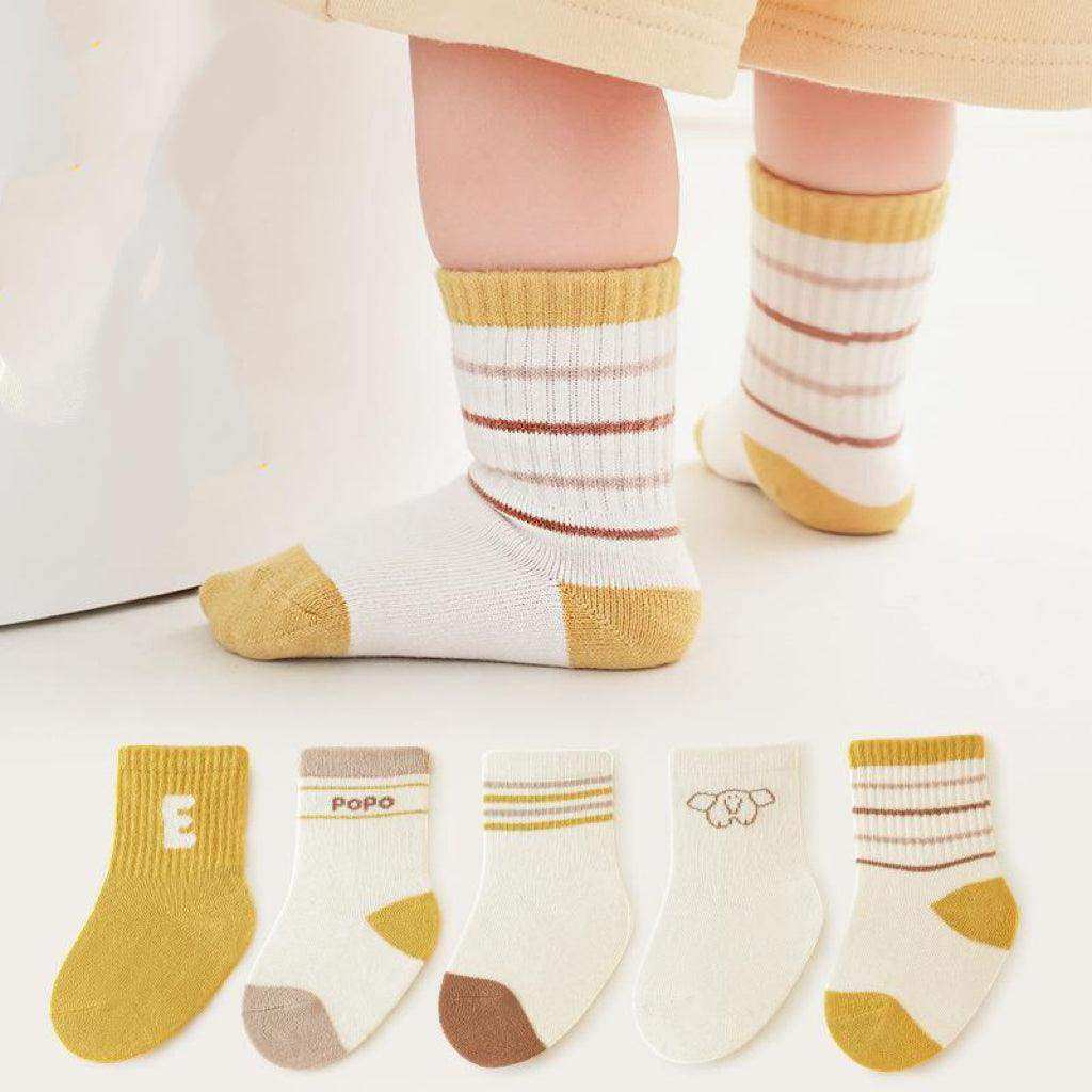 Autumn Cartoon Print Pattern Baby Socks - Skoutley Outdoors LLC