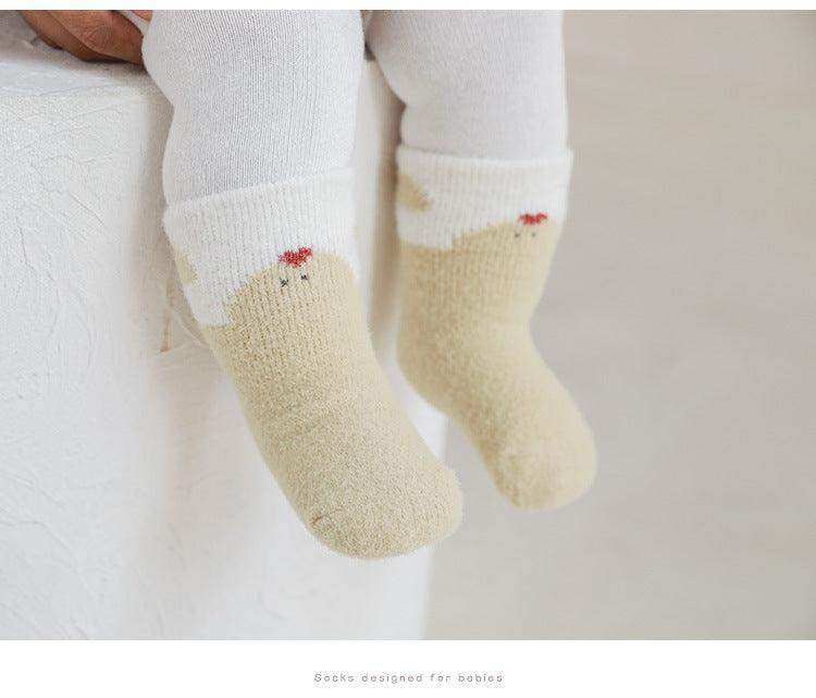 Winter Baby Unisex Breathable Comfy Cartoon Antiskid Socks - Skoutley Outdoors LLC