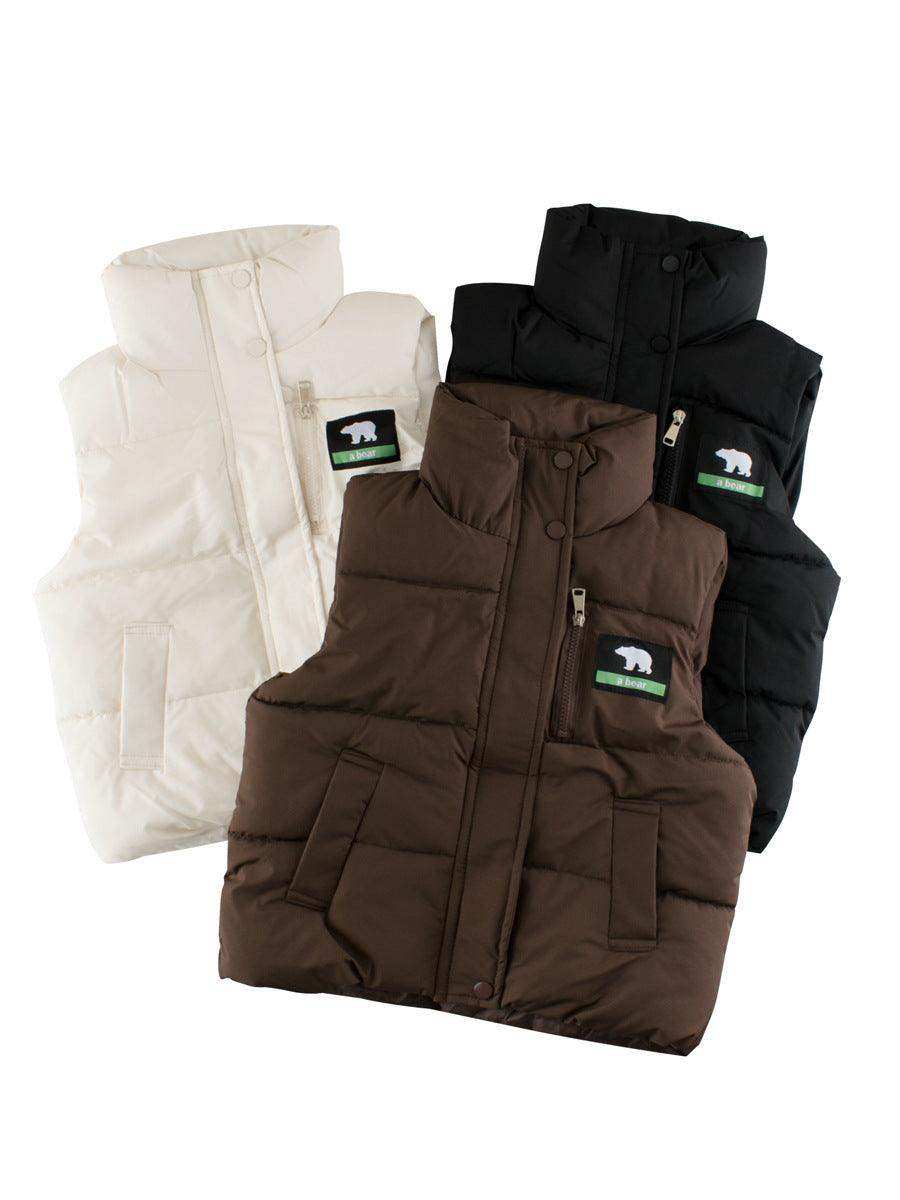 Style Kids’ Unisex Outerwear: Sleeveless Single Breasted Coat for Children - Skoutley Outdoors LLC