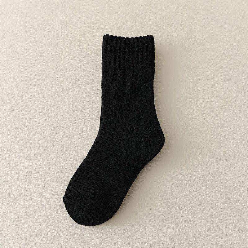 Unisex Thickened Children’s Fleece-lined Mid-Calf Socks - Skoutley Outdoors LLC